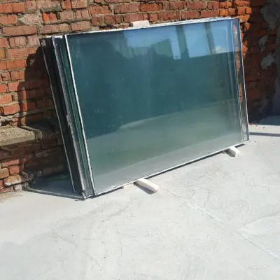 Стекло обычное однокамерный профиль и двухкамерный профиль