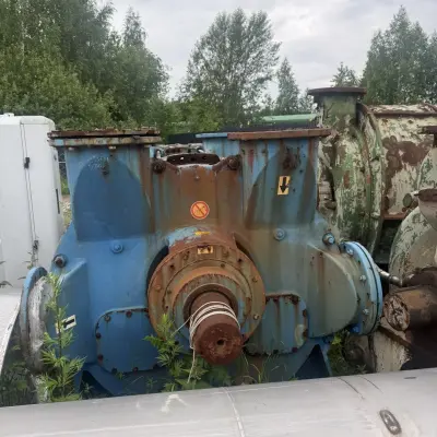 Продается комплект: Насос NASH 2ВЕ4 600 (285 м³/мин) + редуктор Moventas D1PSF60 + двигатель ДАЗО 500 кВт.