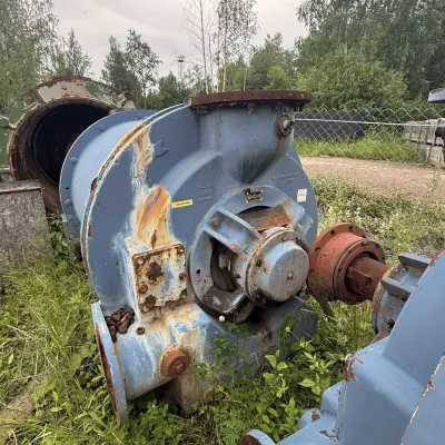 Продается комплект: Насос NASH 904 R1 (250 м³/мин) + редуктор Metso + двигатель ДАЗО 315 кВт.